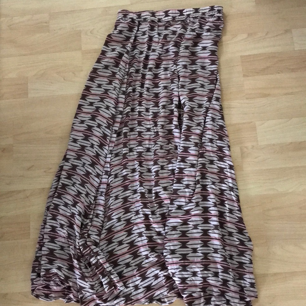 Acacia Silk Maxi Skirt Size M